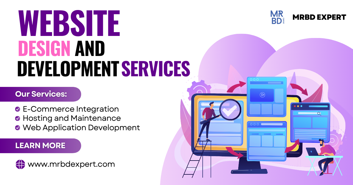 Website services by MRBD expert